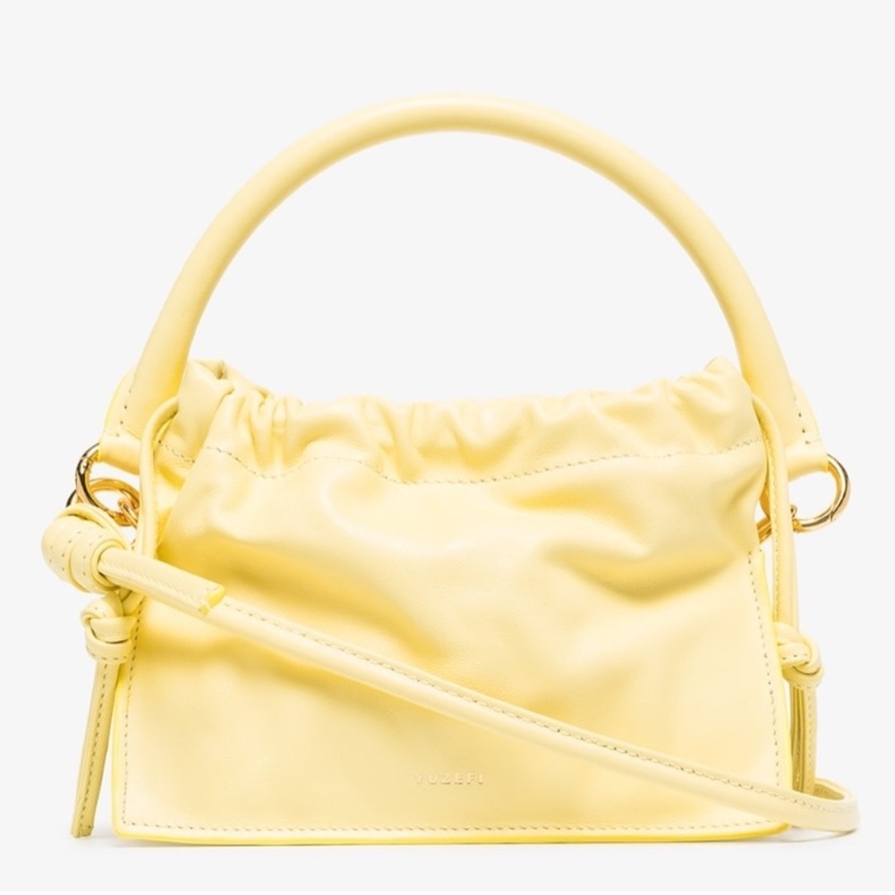 Yuzefi Mini Bom Bag in Lemon NWOT - Picture 7 of 16